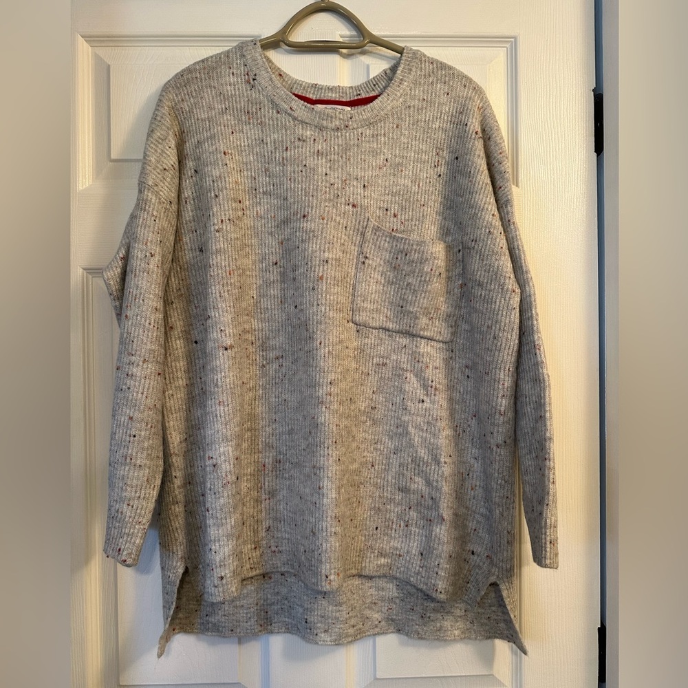 Gray sweater